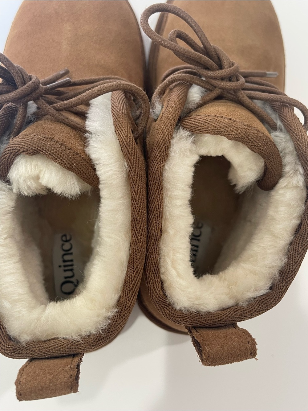 Quince Australian Shearling Chukka Bootie Size 8 - Picture 3 of 8